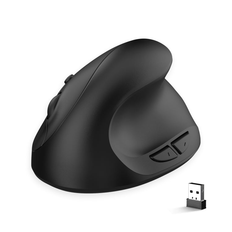 Mouse da gioco ergonomico verticale wireless X10 2.4G, X10 (Black), X10 (Grey)