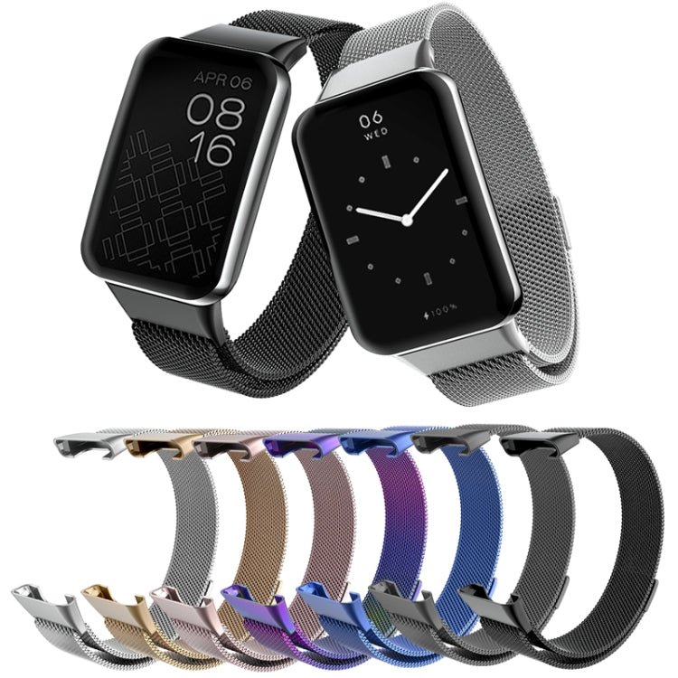 Cinturino in metallo magnetico Milan, For Xiaomi Mi Band 7 Pro