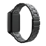 Cinturino per orologio in acciaio inossidabile con fibbia piatta a tre sfere, For Xiaomi Mi Band 7 Pro