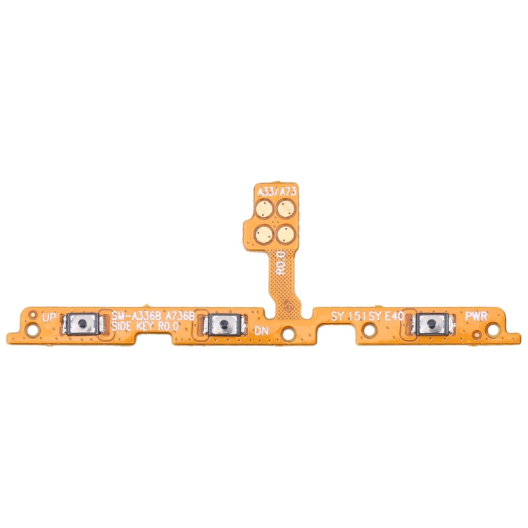 Power Button and Volume Button Flex Cable, For Samsung Galaxy A53 5G SM-A536B, For Samsung Galaxy A33 5G SM-A336, For Samsung Galaxy S21 FE 5G SM-G990B, For Samsung Galaxy A73 5G SM-A7360B