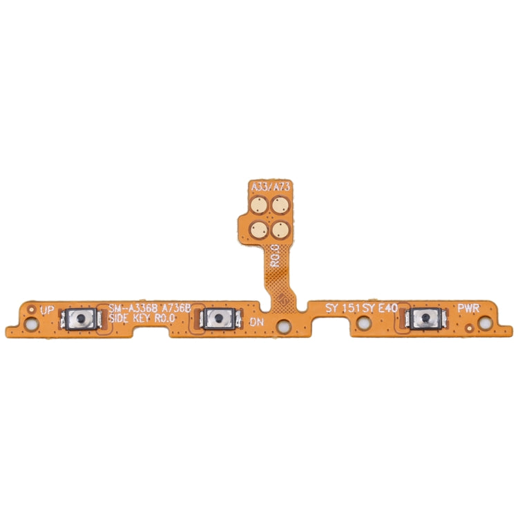 Power Button and Volume Button Flex Cable, For Samsung Galaxy A53 5G SM-A536B, For Samsung Galaxy A33 5G SM-A336, For Samsung Galaxy S21 FE 5G SM-G990B, For Samsung Galaxy A73 5G SM-A7360B