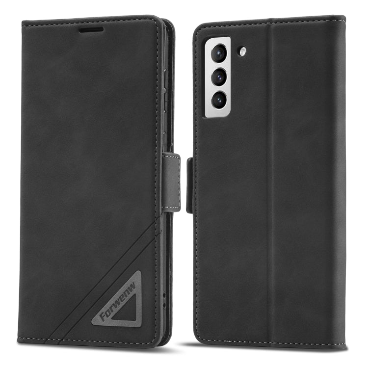 Forwenw Custodia per telefono in pelle con fibbia a doppio lato, For Samsung Galaxy S22 5G, For Samsung Galaxy S22+ 5G, For Samsung Galaxy S22 Ultra 5G, For Samsung Galaxy S21 5G, For Samsung Galaxy S21+ 5G, For Samsung Galaxy S21 Ultra 5G             ...