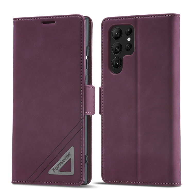 Forwenw Custodia per telefono in pelle con fibbia a doppio lato, For Samsung Galaxy S22 5G, For Samsung Galaxy S22+ 5G, For Samsung Galaxy S22 Ultra 5G, For Samsung Galaxy S21 5G, For Samsung Galaxy S21+ 5G, For Samsung Galaxy S21 Ultra 5G             ...