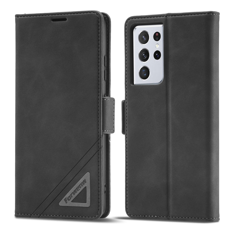 Forwenw Custodia per telefono in pelle con fibbia a doppio lato, For Samsung Galaxy S22 5G, For Samsung Galaxy S22+ 5G, For Samsung Galaxy S22 Ultra 5G, For Samsung Galaxy S21 5G, For Samsung Galaxy S21+ 5G, For Samsung Galaxy S21 Ultra 5G             ...