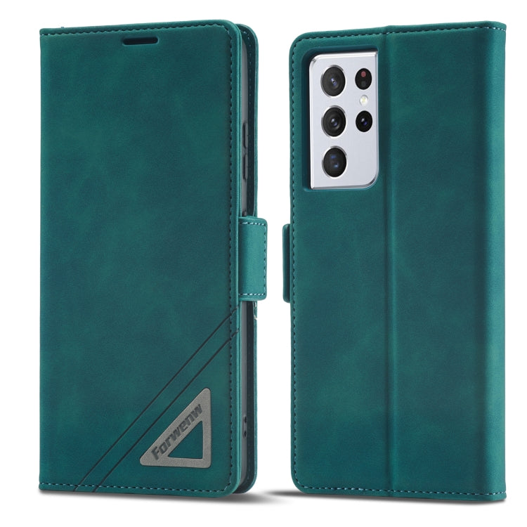 Forwenw Custodia per telefono in pelle con fibbia a doppio lato, For Samsung Galaxy S22 5G, For Samsung Galaxy S22+ 5G, For Samsung Galaxy S22 Ultra 5G, For Samsung Galaxy S21 5G, For Samsung Galaxy S21+ 5G, For Samsung Galaxy S21 Ultra 5G             ...