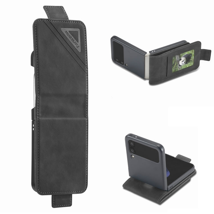 Forwenw Custodia per telefono in pelle con fibbia a doppio lato, For Samsung Galaxy Z Flip3 5G, For Samsung Galaxy Z Flip4, For Samsung Galaxy Z Fold3 5G, For Samsung Galaxy Z Fold4, For Samsung Galaxy A12 4G / 5G, For Samsung Galaxy A13 4G / 5G       ...