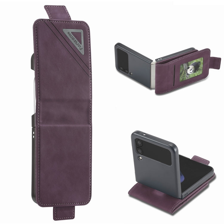 Forwenw Custodia per telefono in pelle con fibbia a doppio lato, For Samsung Galaxy Z Flip3 5G, For Samsung Galaxy Z Flip4, For Samsung Galaxy Z Fold3 5G, For Samsung Galaxy Z Fold4, For Samsung Galaxy A12 4G / 5G, For Samsung Galaxy A13 4G / 5G       ...