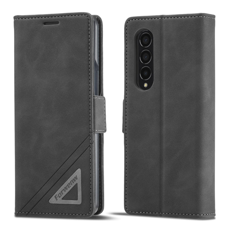 Forwenw Custodia per telefono in pelle con fibbia a doppio lato, For Samsung Galaxy Z Flip3 5G, For Samsung Galaxy Z Flip4, For Samsung Galaxy Z Fold3 5G, For Samsung Galaxy Z Fold4, For Samsung Galaxy A12 4G / 5G, For Samsung Galaxy A13 4G / 5G       ...