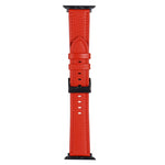 Cinturino in pelle con texture Litchi per la serie Apple Watch, 7 45mm / 6&SE&5&4 44mm / 3&2&1 42mm, 7 41mm / 6&SE&5&4 40mm / 3&2&1 38mm