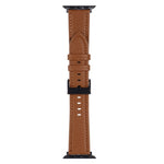 Cinturino in pelle con texture Litchi per la serie Apple Watch, 7 45mm / 6&SE&5&4 44mm / 3&2&1 42mm, 7 41mm / 6&SE&5&4 40mm / 3&2&1 38mm