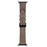 Cinturino in pelle con texture Litchi per la serie Apple Watch, 7 45mm / 6&SE&5&4 44mm / 3&2&1 42mm, 7 41mm / 6&SE&5&4 40mm / 3&2&1 38mm