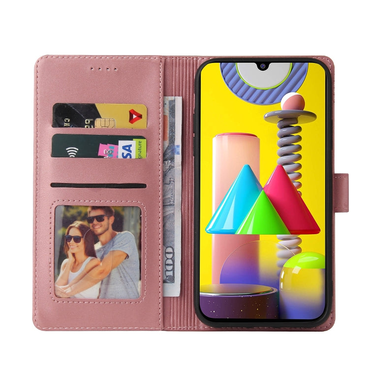 Custodia per telefono in pelle magnetica GQUTROBE Skin Feel, For Samsung Galaxy M31, For Samsung Galaxy M32, For Samsung Galaxy Note8, For Samsung Galaxy Note9