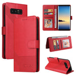 Custodia per telefono in pelle magnetica GQUTROBE Skin Feel, For Samsung Galaxy M31, For Samsung Galaxy M32, For Samsung Galaxy Note8, For Samsung Galaxy Note9