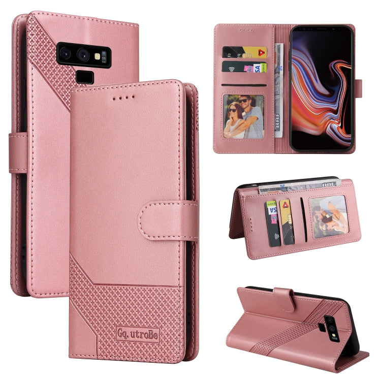 Custodia per telefono in pelle magnetica GQUTROBE Skin Feel, For Samsung Galaxy M31, For Samsung Galaxy M32, For Samsung Galaxy Note8, For Samsung Galaxy Note9