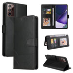 Custodia per telefono in pelle magnetica GQUTROBE Skin Feel, For Samsung Galaxy Note10+, For Samsung Galaxy Note20, For Samsung Galaxy Note20 Ultra, For Samsung Galaxy S8