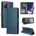 Custodia per telefono in pelle magnetica GQUTROBE Skin Feel, For Samsung Galaxy Note10+, For Samsung Galaxy Note20, For Samsung Galaxy Note20 Ultra, For Samsung Galaxy S8