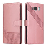 Custodia per telefono in pelle magnetica GQUTROBE Skin Feel, For Samsung Galaxy S8+, For Samsung Galaxy S9, For Samsung Galaxy S9+, For Samsung Galaxy S10
