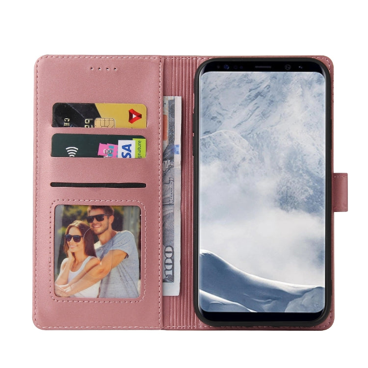 Custodia per telefono in pelle magnetica GQUTROBE Skin Feel, For Samsung Galaxy S8+, For Samsung Galaxy S9, For Samsung Galaxy S9+, For Samsung Galaxy S10