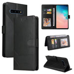 Custodia per telefono in pelle magnetica GQUTROBE Skin Feel, For Samsung Galaxy S8+, For Samsung Galaxy S9, For Samsung Galaxy S9+, For Samsung Galaxy S10