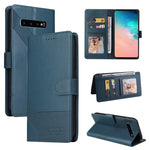 Custodia per telefono in pelle magnetica GQUTROBE Skin Feel, For Samsung Galaxy S8+, For Samsung Galaxy S9, For Samsung Galaxy S9+, For Samsung Galaxy S10