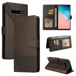 Custodia per telefono in pelle magnetica GQUTROBE Skin Feel, For Samsung Galaxy S8+, For Samsung Galaxy S9, For Samsung Galaxy S9+, For Samsung Galaxy S10