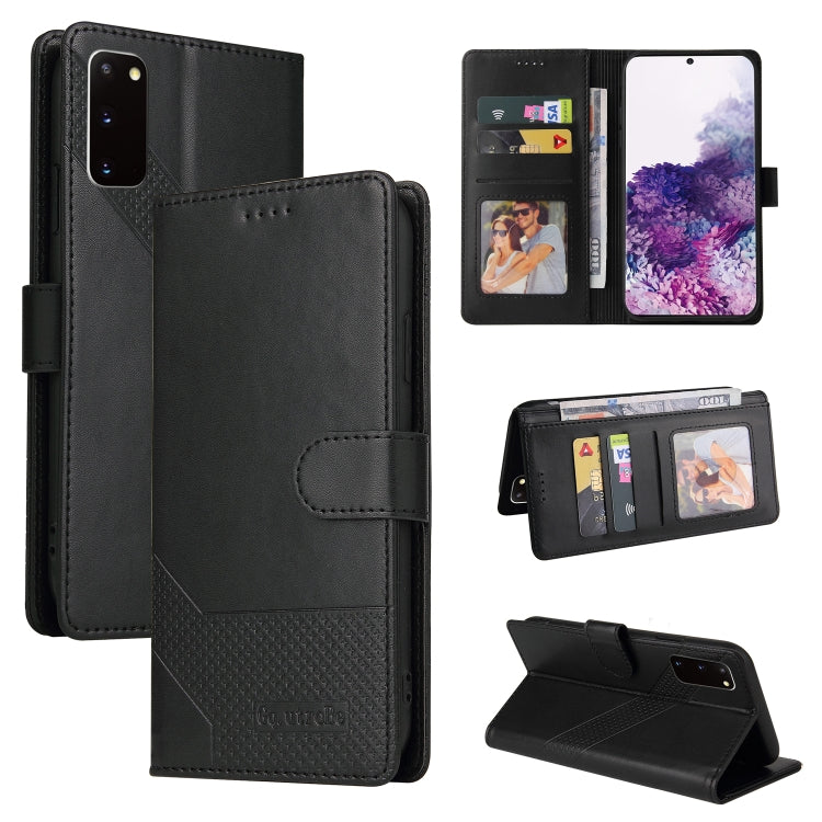 Custodia per telefono in pelle magnetica GQUTROBE Skin Feel, For Samsung Galaxy S10+, For Samsung Galaxy S20, For Samsung Galaxy S20+, For Samsung Galaxy S20 Ultra