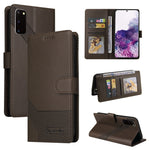 Custodia per telefono in pelle magnetica GQUTROBE Skin Feel, For Samsung Galaxy S10+, For Samsung Galaxy S20, For Samsung Galaxy S20+, For Samsung Galaxy S20 Ultra