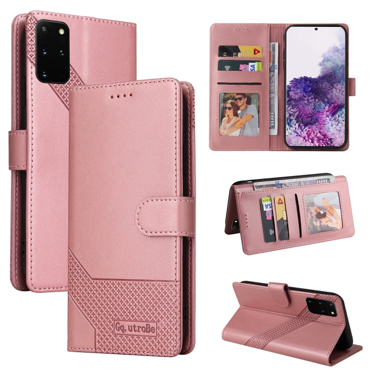 Custodia per telefono in pelle magnetica GQUTROBE Skin Feel, For Samsung Galaxy S10+, For Samsung Galaxy S20, For Samsung Galaxy S20+, For Samsung Galaxy S20 Ultra