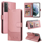 Custodia per telefono in pelle magnetica GQUTROBE Skin Feel, For Samsung Galaxy S21 5G, For Samsung Galaxy S21+ 5G, For Samsung Galaxy S21 Ultra 5G, For Samsung Galaxy S21 FE 5G, For Samsung Galaxy S22 5G