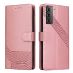 Custodia per telefono in pelle magnetica GQUTROBE Skin Feel, For Samsung Galaxy S21 5G, For Samsung Galaxy S21+ 5G, For Samsung Galaxy S21 Ultra 5G, For Samsung Galaxy S21 FE 5G, For Samsung Galaxy S22 5G