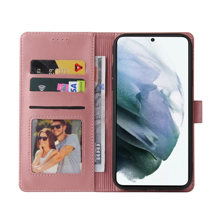 Custodia per telefono in pelle magnetica GQUTROBE Skin Feel, For Samsung Galaxy S21 5G, For Samsung Galaxy S21+ 5G, For Samsung Galaxy S21 Ultra 5G, For Samsung Galaxy S21 FE 5G, For Samsung Galaxy S22 5G