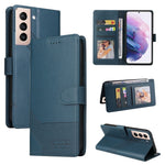 Custodia per telefono in pelle magnetica GQUTROBE Skin Feel, For Samsung Galaxy S21 5G, For Samsung Galaxy S21+ 5G, For Samsung Galaxy S21 Ultra 5G, For Samsung Galaxy S21 FE 5G, For Samsung Galaxy S22 5G