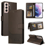 Custodia per telefono in pelle magnetica GQUTROBE Skin Feel, For Samsung Galaxy S22+ 5G, For Samsung Galaxy S22 Ultra 5G, For Samsung Galaxy S20 FE