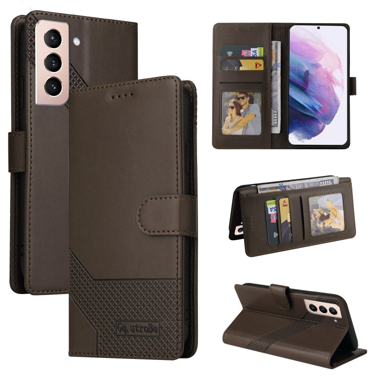 Custodia per telefono in pelle magnetica GQUTROBE Skin Feel, For Samsung Galaxy S22+ 5G, For Samsung Galaxy S22 Ultra 5G, For Samsung Galaxy S20 FE