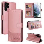 Custodia per telefono in pelle magnetica GQUTROBE Skin Feel, For Samsung Galaxy S22+ 5G, For Samsung Galaxy S22 Ultra 5G, For Samsung Galaxy S20 FE