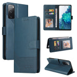 Custodia per telefono in pelle magnetica GQUTROBE Skin Feel, For Samsung Galaxy S22+ 5G, For Samsung Galaxy S22 Ultra 5G, For Samsung Galaxy S20 FE