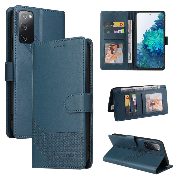 Custodia per telefono in pelle magnetica GQUTROBE Skin Feel, For Samsung Galaxy S22+ 5G, For Samsung Galaxy S22 Ultra 5G, For Samsung Galaxy S20 FE