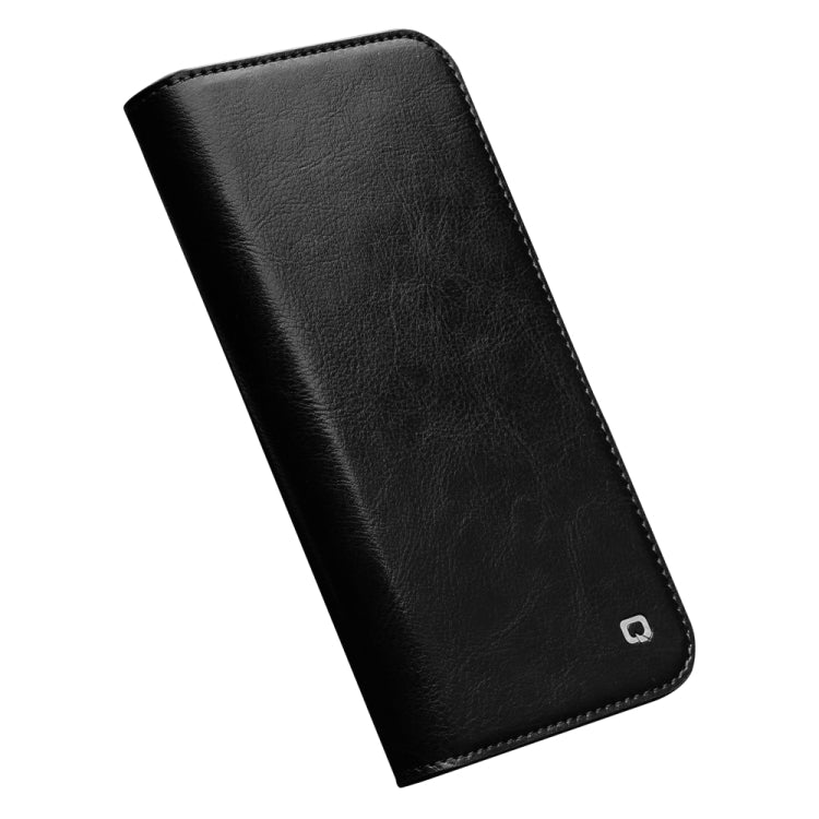 QIALINO Custodia per telefono orizzontale in pelle flip, For iPhone 14, For iPhone 14 Plus, For iPhone 14 Pro, For iPhone 14 Pro Max