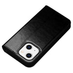 QIALINO Custodia per telefono orizzontale in pelle flip, For iPhone 14, For iPhone 14 Plus, For iPhone 14 Pro, For iPhone 14 Pro Max