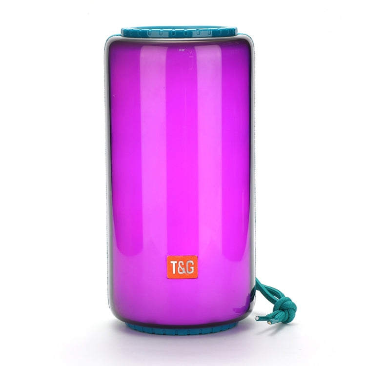 T&G TG639 Altoparlante Bluetooth wireless TWS con luce LED portatile da 10 W
