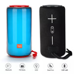 T&G TG639 Altoparlante Bluetooth wireless TWS con luce LED portatile da 10 W