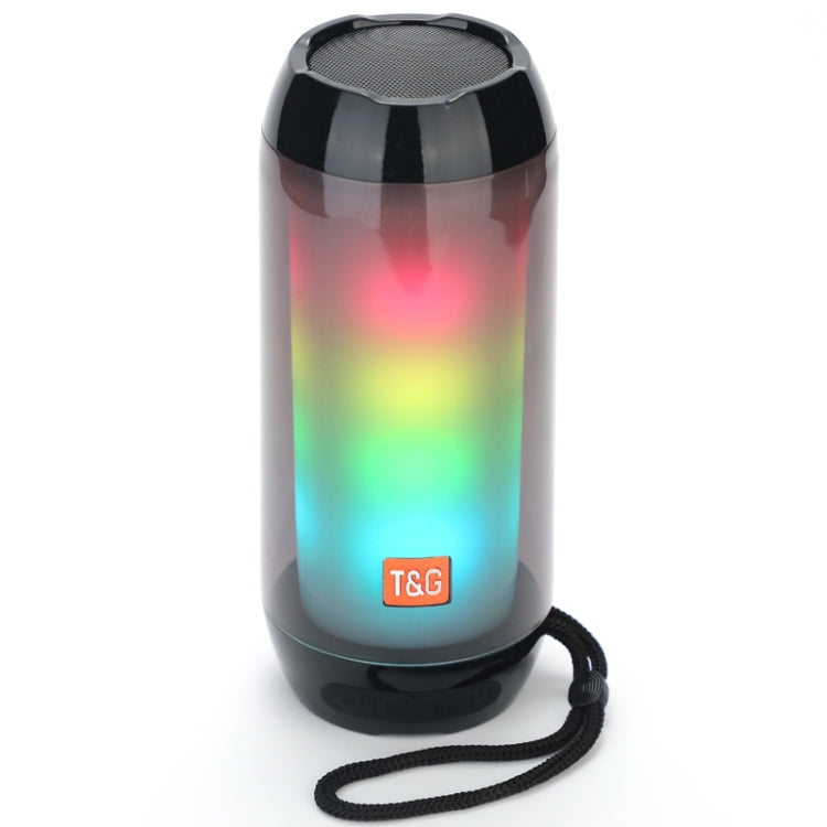 T&G TG643 Altoparlante Bluetooth wireless con subwoofer impermeabile leggero a LED portatile