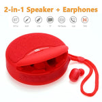 T&G TG808 Mini altoparlante wireless Bluetooth 2 in 1 Cuffie wireless