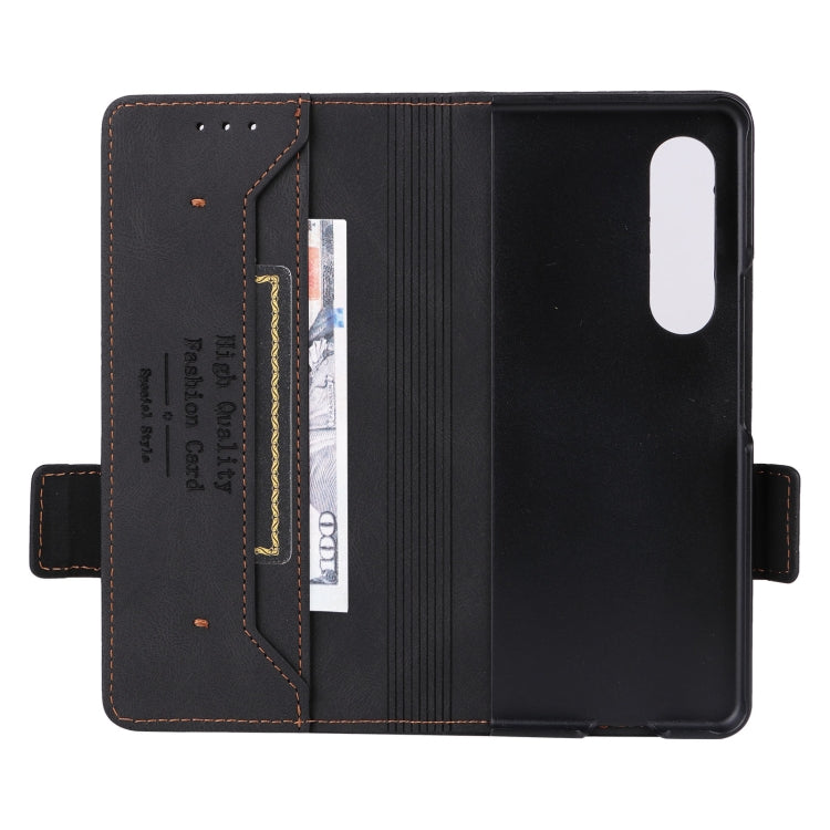 Custodia per cellulare in pelle con chiusura magnetica, For Samsung Galaxy Z Fold4, For Asus Zenfone 9