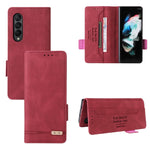 Custodia per cellulare in pelle con chiusura magnetica, For Samsung Galaxy Z Fold4, For Asus Zenfone 9