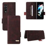 Custodia per cellulare in pelle con chiusura magnetica, For Samsung Galaxy Z Fold4, For Asus Zenfone 9