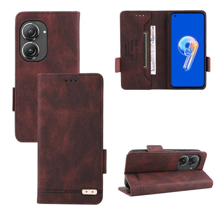 Custodia per cellulare in pelle con chiusura magnetica, For Samsung Galaxy Z Fold4, For Asus Zenfone 9