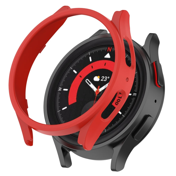 Custodia protettiva per PC scavata a mezza copertura, For Samsung Galaxy Watch5 Pro 45mm