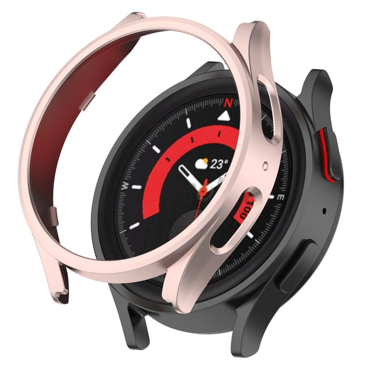Custodia protettiva per PC scavata a mezza copertura, For Samsung Galaxy Watch5 Pro 45mm