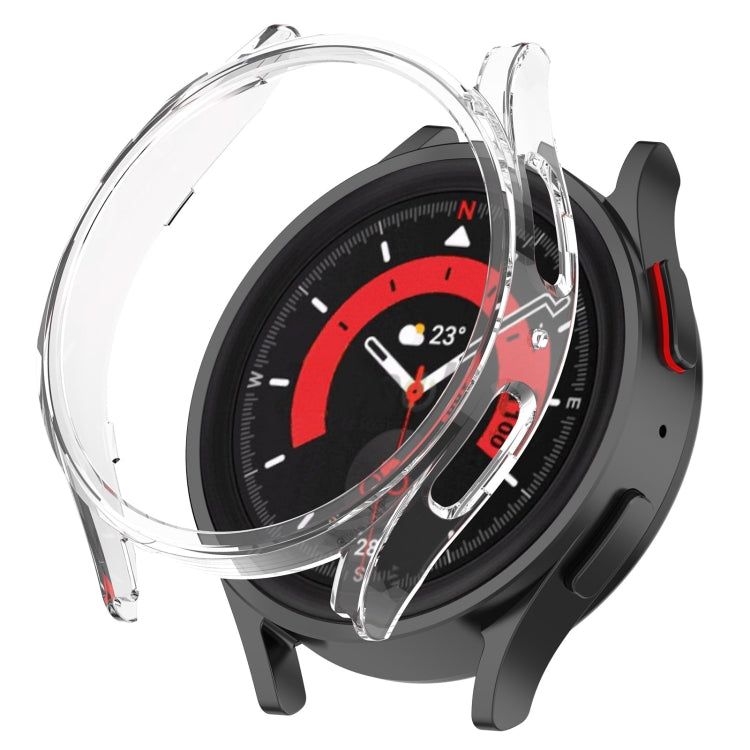 Custodia protettiva per PC scavata a mezza copertura, For Samsung Galaxy Watch5 Pro 45mm